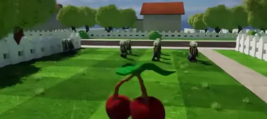 3D融合版植物大战僵尸 主视觉